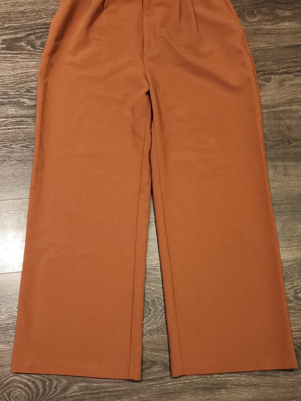 ❤️ ABERCROMBIE & FITCH SLOANE TAILORED HIGH RISE PLEATED WIDE LEG PANTS, LARGE - Picture 4 of 10